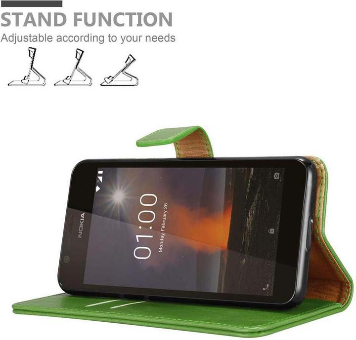 Actual product image Cadorabo Book Luxury Cover (Nokia 1)
