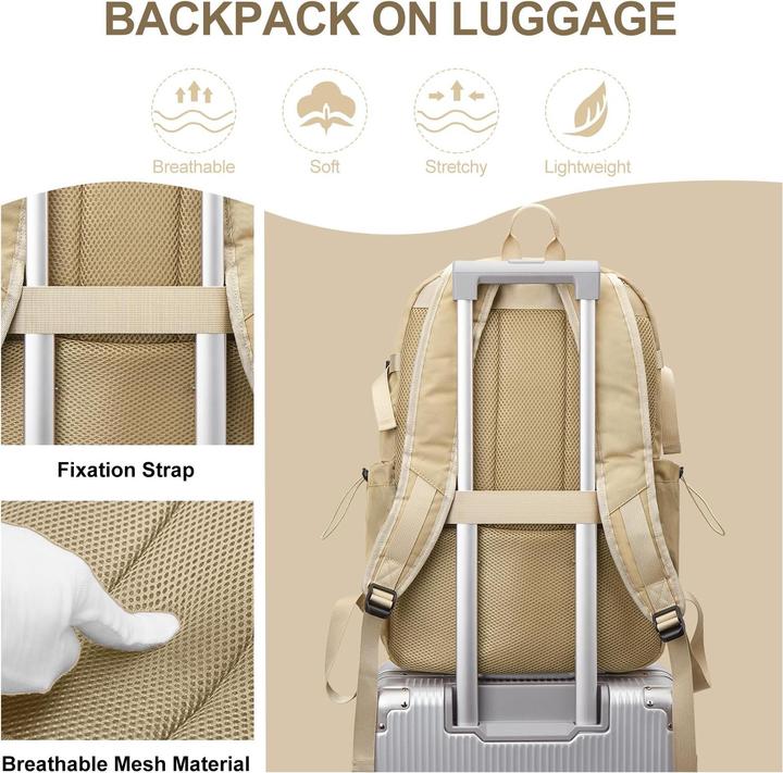 Produktbild Only-Bags.Store Rucksack Schulmädchen, Casual Travel Daypack, Laptop-Rucksack im Teenager, Rucksack Wasserdicht