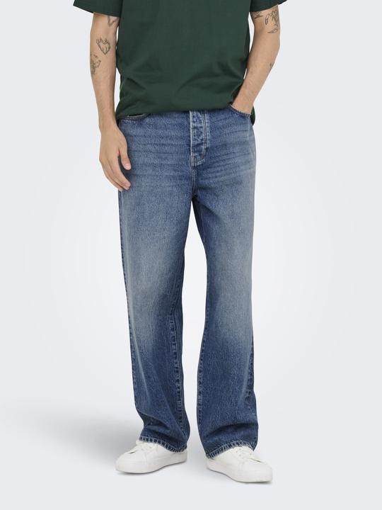 Image du produit Only & Sons ONSFADE Mid Rise Locker geschnitten Jeans Locker geschnitten (W28/L30)