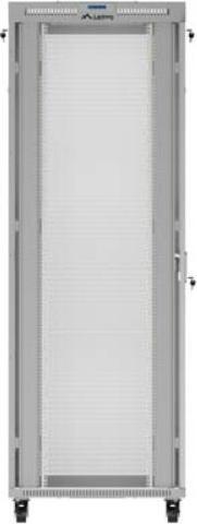 Produktbild Lanberg Stehender 19" Rack-Schrank 47U 800x1200 grau mit perforierten Türen und LCD (Flat Pack) V2 (10.86 HE, 19 Zoll Rack)