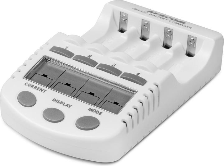 Produktbild Avacom JVL-505 Ladegerät (NASP-4AW-LCD) (1 Stk., AA, AAA, Ladegerät ohne Akku)