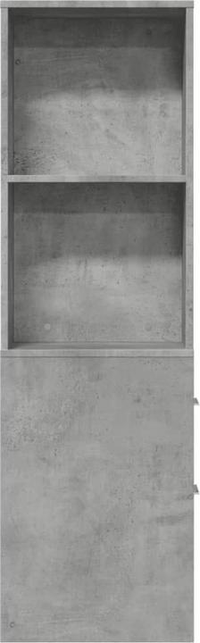 Image du produit vidaXL Armoire de salle de bain Étroite avec roulettes (22 x 41 x 135 cm)