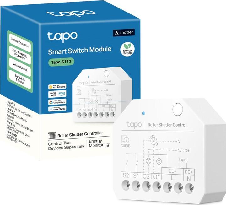 Actual product image TP-Link Smart Switch Modul Tapo S112 (Switch actuator)