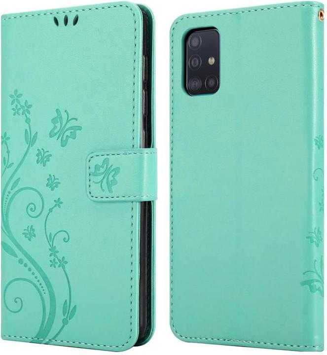 Actual product image Cadorabo Flower Book Cover (Samsung Galaxy M40s)