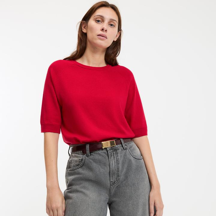 Actual product image La Redoute Collections Pullover mit Rundhalsausschnitt aus 100% Wolle (L)