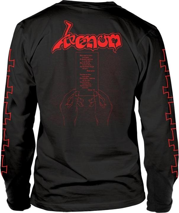 Produktbild Venom At War With Satan Red (Longsleeve) (L)