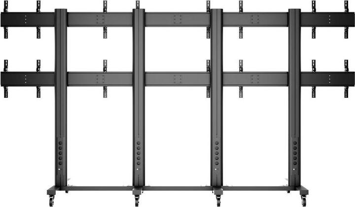 Actual product image Multibrackets M Public Video Wall Stand 8-Screens 40-55" Black