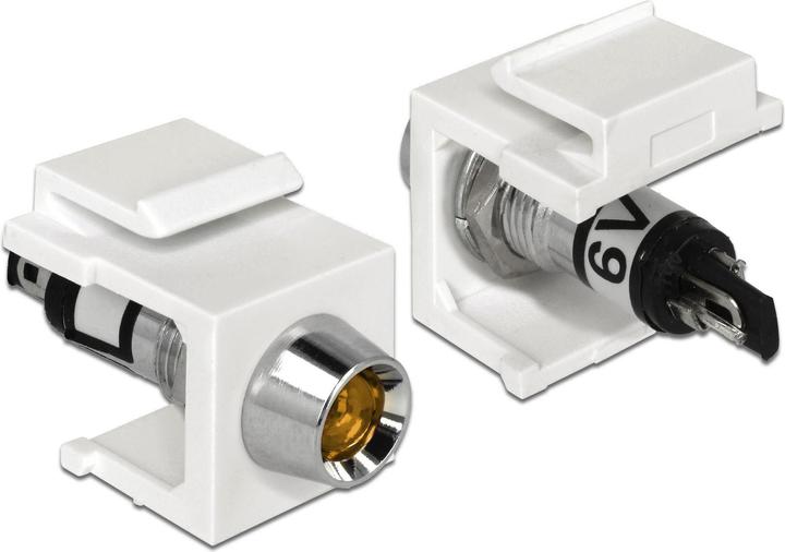 Productafbeelding Delock Keystone Jack: LED oranje, 6V