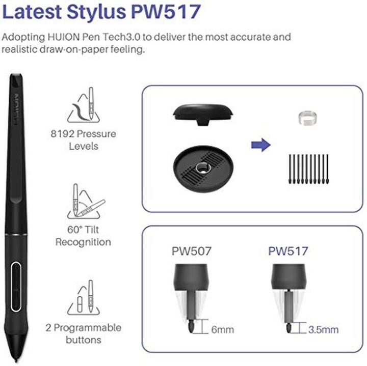 Produktbild Huion Kamvas Pro 13 (13.30", 5080 lpi)