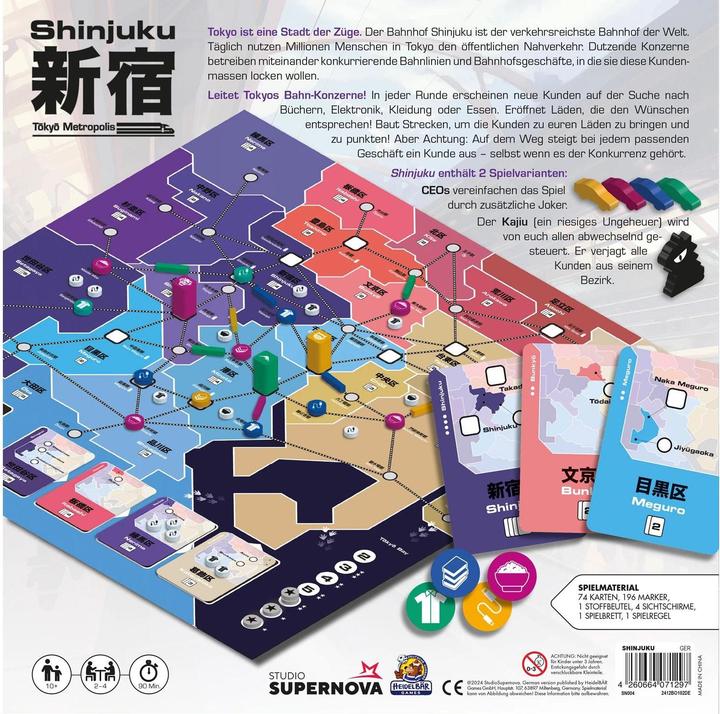Produktbild Heidelbär Games Shinjuku (d) (Deutsch)