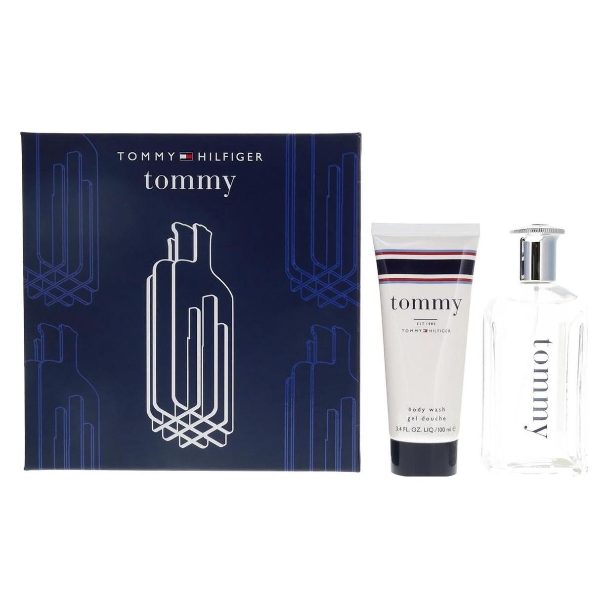 Tommy Hilfiger, Schoonheidsgeschenkset, GiftSet + Eau De Toilette Spray + Body Wash 100ml (Parfum Set)