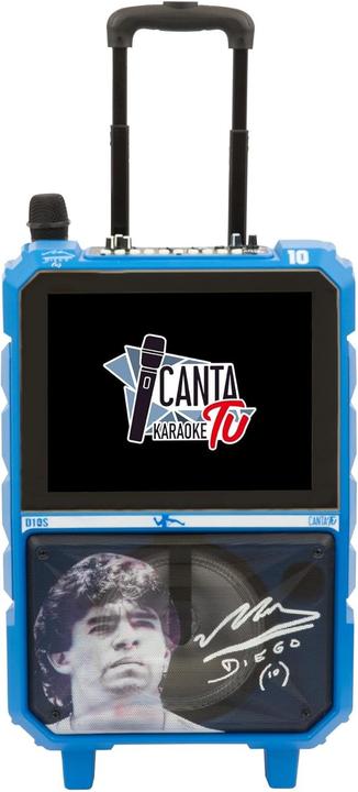 Produktbild Canta Tu Professional Karaoke System with Microphone, Echo Effect, 14-Inch Touchscreen, WiFi, 40W Speaker