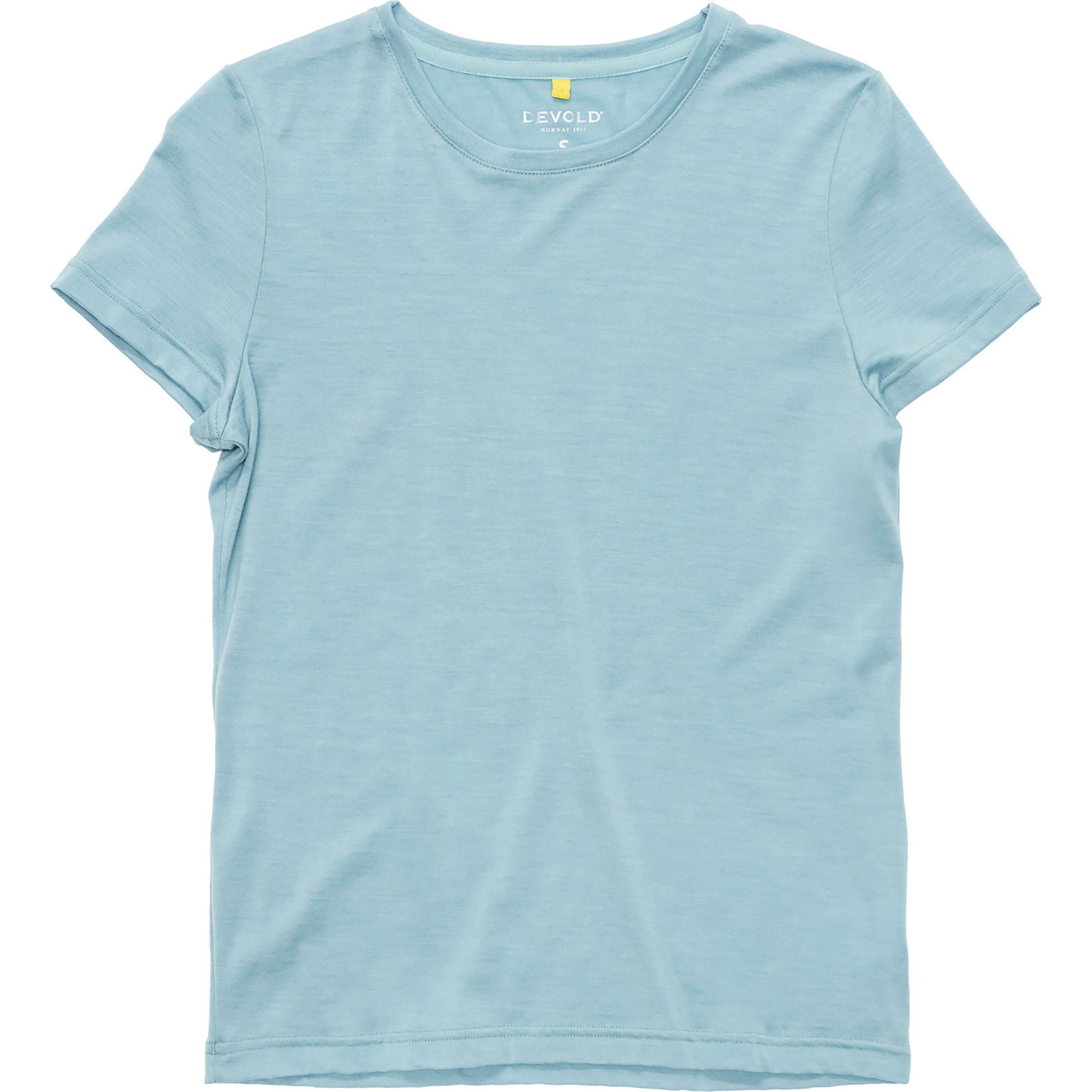 Devold, Damen, Shirt, Women's Classic Tee, Blau, (S)