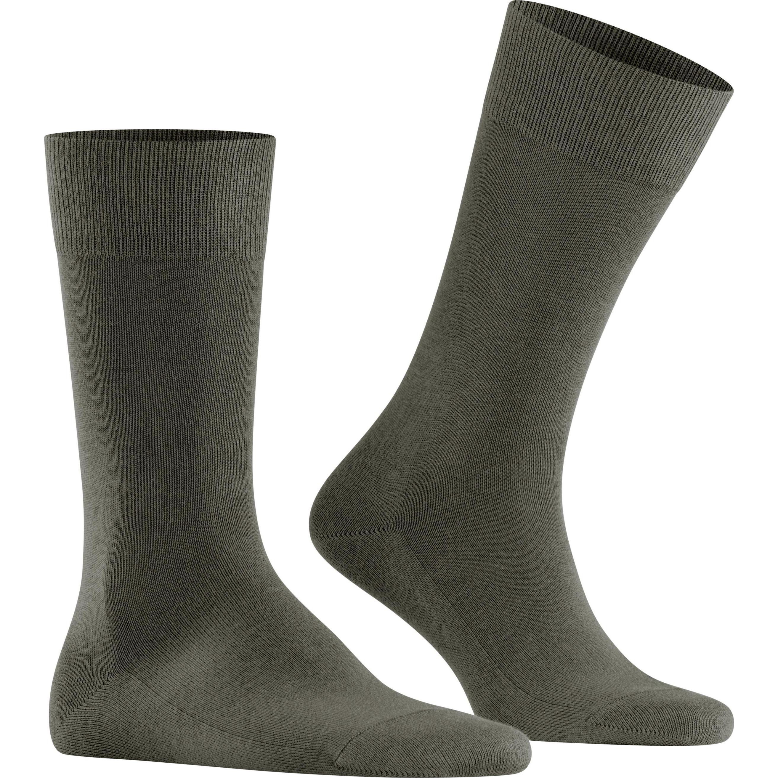 Falke, Herren, Socken, Family, Grün, (Einzelpack, 43 - 46)