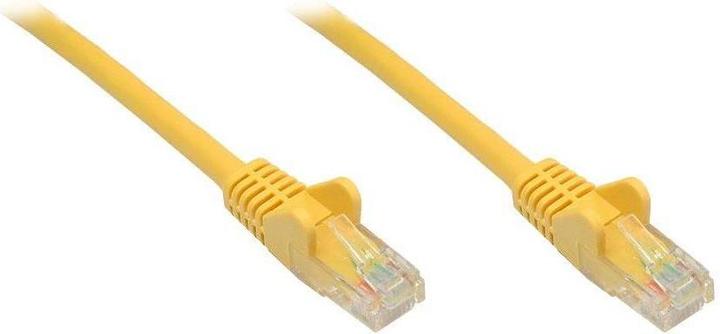 Actual product image Varia Patch cable, Cat. 6, U/UTP, yellow, 2m (U/UTP, CAT6, 2 m)