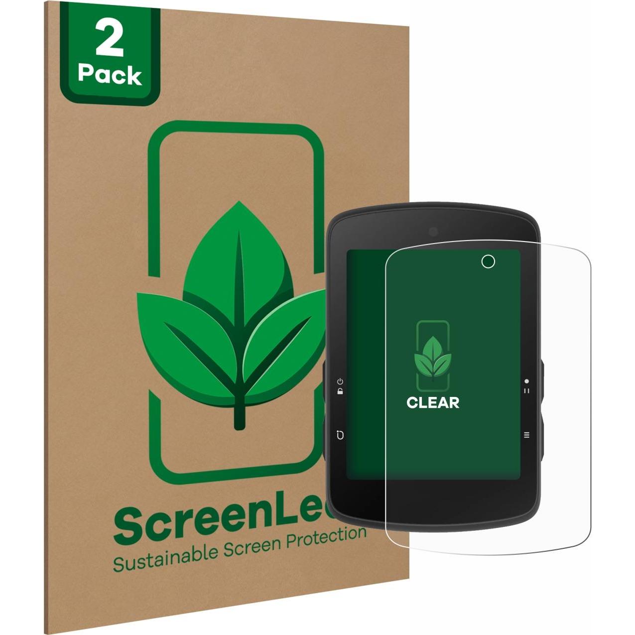 ScreenLeaf, Fahrzeug Navigation Zubehör, Schutzfolie nachhaltiger Displayschutz Display Schutz Folie Klar Transparent