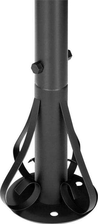 Produktbild Uniprodo Gartenpavillon rund - 3,5 m - 180 g/m² - weinrot (380 cm, 350 cm)
