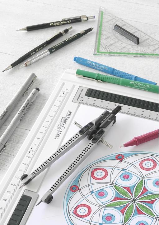 Immagine prodotto Faber-Castell Imposta il quadrato (20 cm, Materiale sintetico)