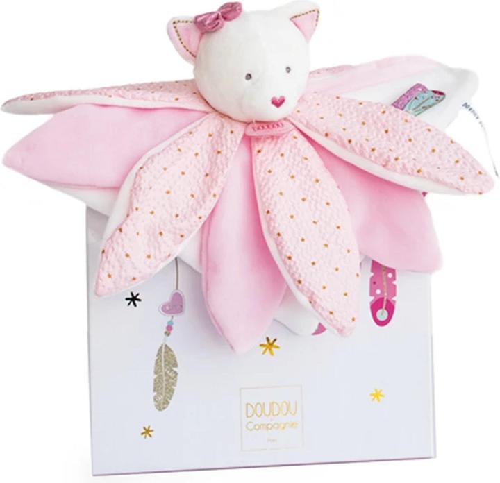 Doudou et Compagnie Doudou attrape-rêves chat fleur