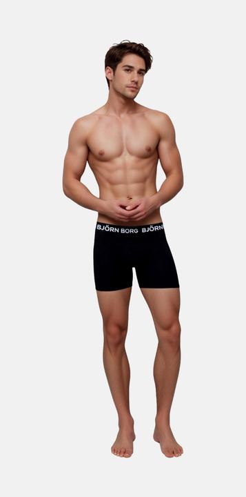 Produktbild Björn Borg Cotton Stretch Boxer Trunks 3P (M, 3er Pack)