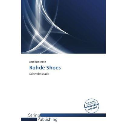Rohde Shoes, Fachbücher
