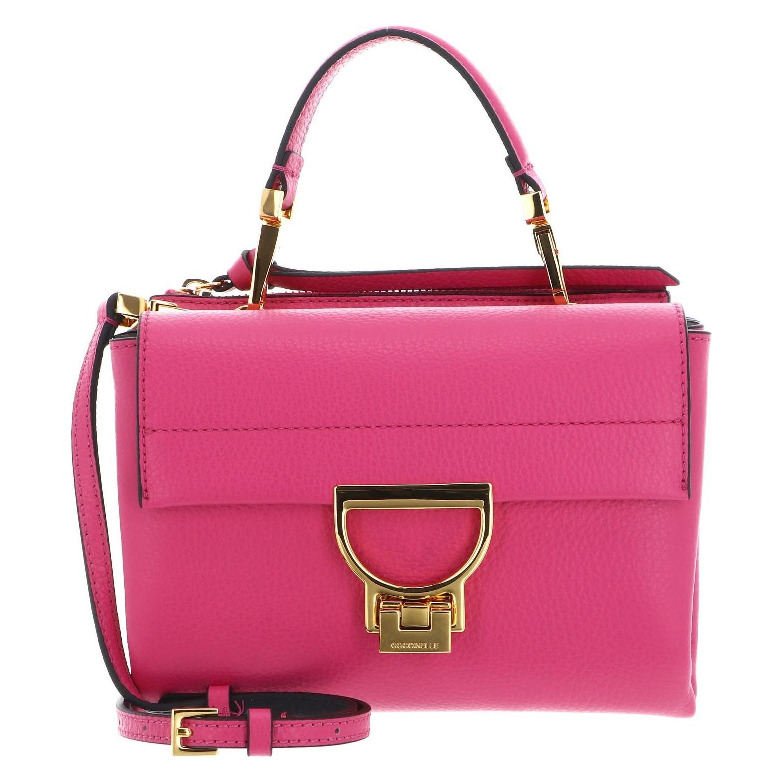 Coccinelle, Damen, Handtasche, Arlettis Handbag Grainy Leather, Pink