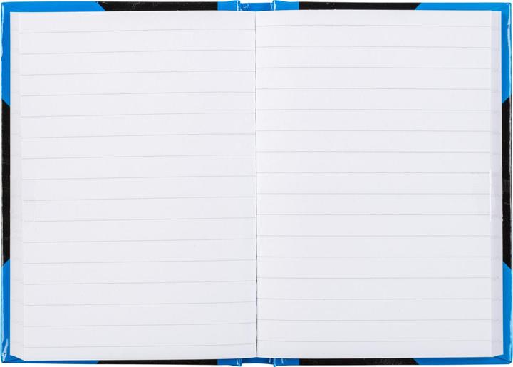Actual product image Idena Notebook A7 lined black blue FSC-Mix (A7, Lined, Hardcover)