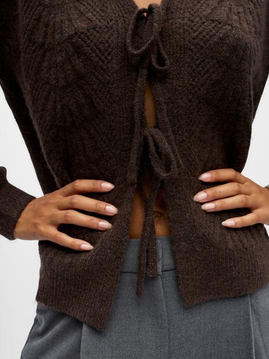 Produktbild Object Schleifenverziertes Strickjacke (XS)