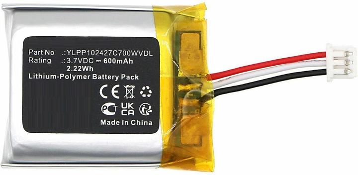Produktbild CoreParts Battery 3.7V 600mAh 2.22Wh (1 Stk., 600 mAh)
