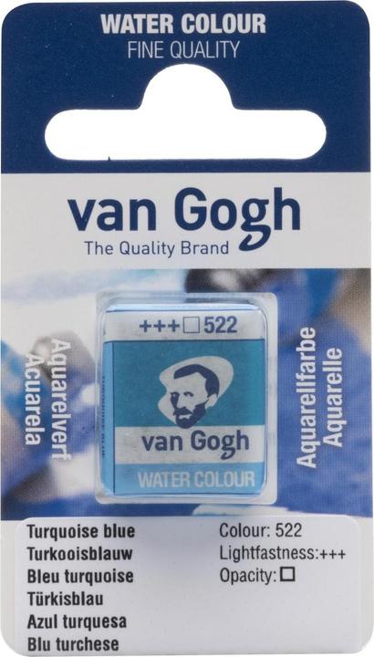 Blu turchese, Blu