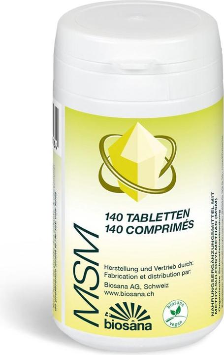 Actual product image Biosana Msm (140 Piece, Pills, 89 g)