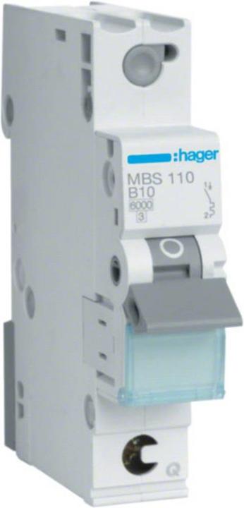 Actual product image Hager Circuit breaker pole