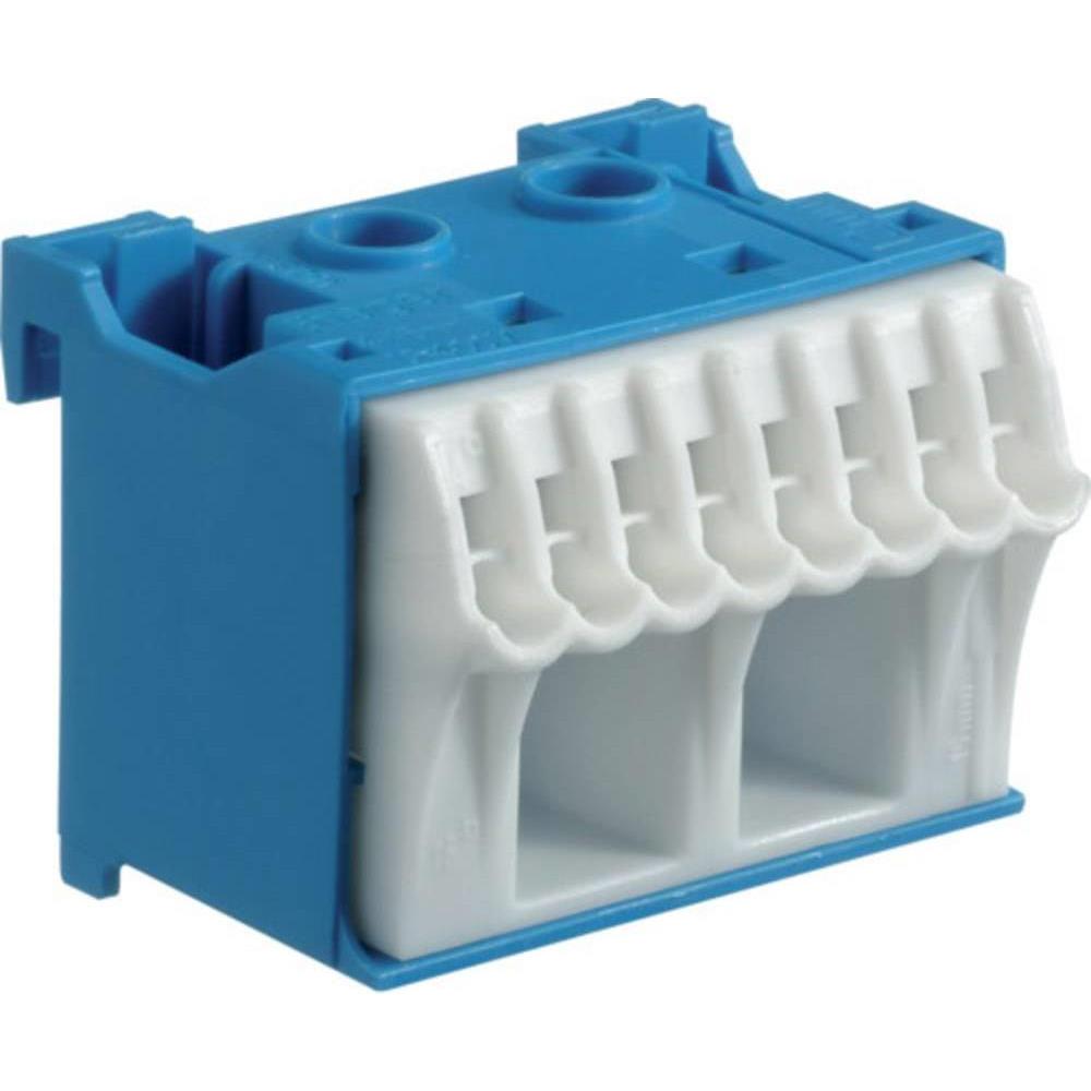 Hager, Verteilerschrank Zubehör, WeissAnschlussblock