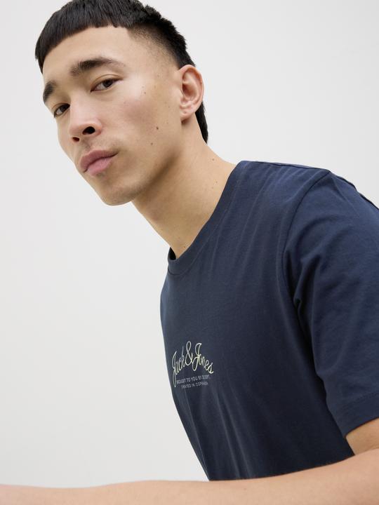 Produktbild Jack & Jones Gedruckt Rundhalsausschnitt T-shirt T-shirt (S)