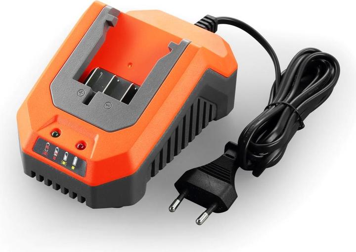 Actual product image Fuxtec 20V Battery Leaf Blower FX-E1LB20 SET 1 with 2 x Battery 2Ah, 1 x Charger 1A (Rechargeable battery operated, Vacuum cleaners & blowers)