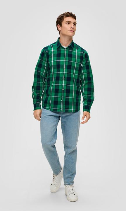 Immagine prodotto s.Oliver Hemd Regular: Langarmhemd aus Baumwolle (XL)