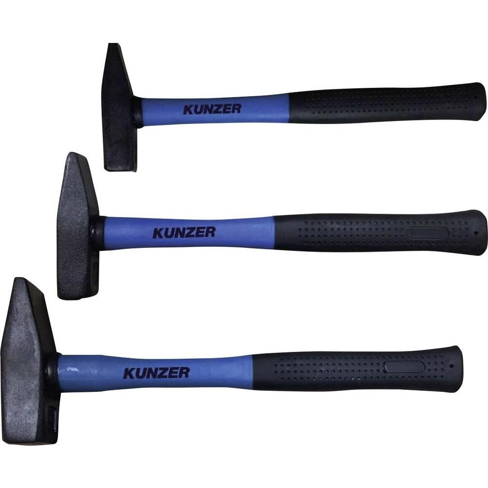 Kunzer, Hammer, Hammerset Fiberglasstiel 3tlg. (2220 g)