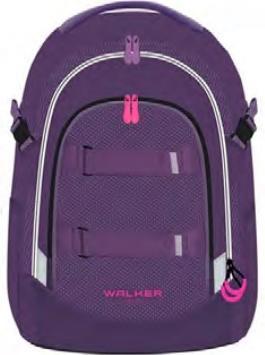 Produktbild Walker Schulrucksack Uni Plum (30 l)