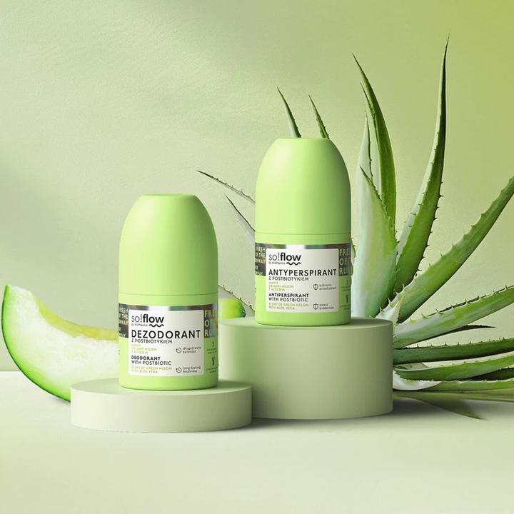 Actual product image SoFlow Deodorant With Postbiotic Roller (Roll-on, 50 ml)