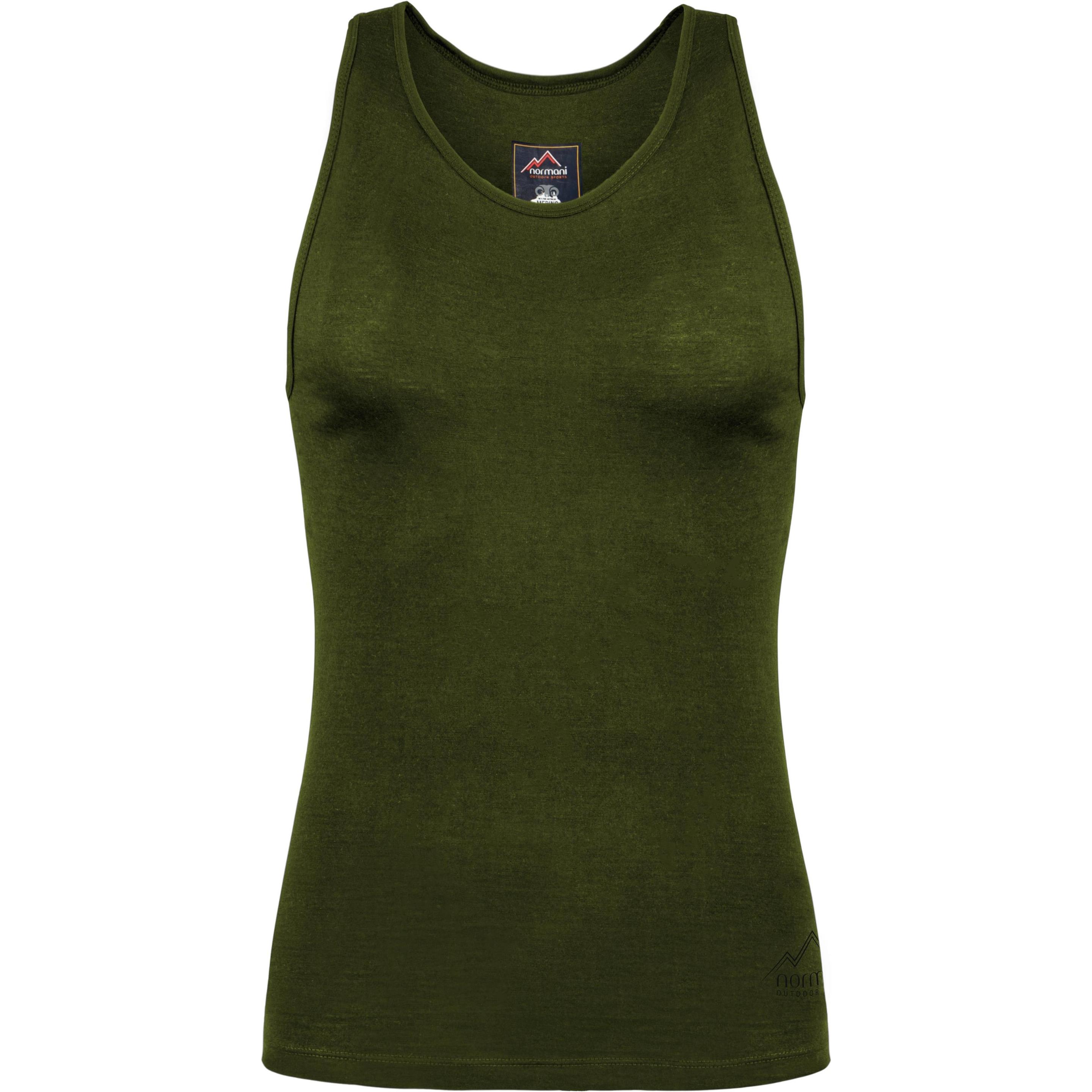 Thumbnail - Normani, Damen, Shirt, Damen Tanktop Quilpie - 7654, Grün, (XS)