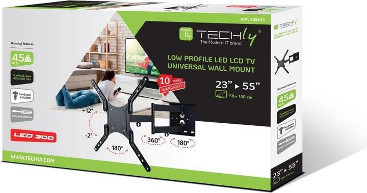 Produktbild Techly LCD TV Wandhalterung (Wand, 55", 45 kg)