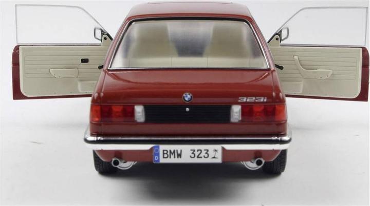 Actual product image Solido 1:18 BMW E21 323I kastanien rot met.
