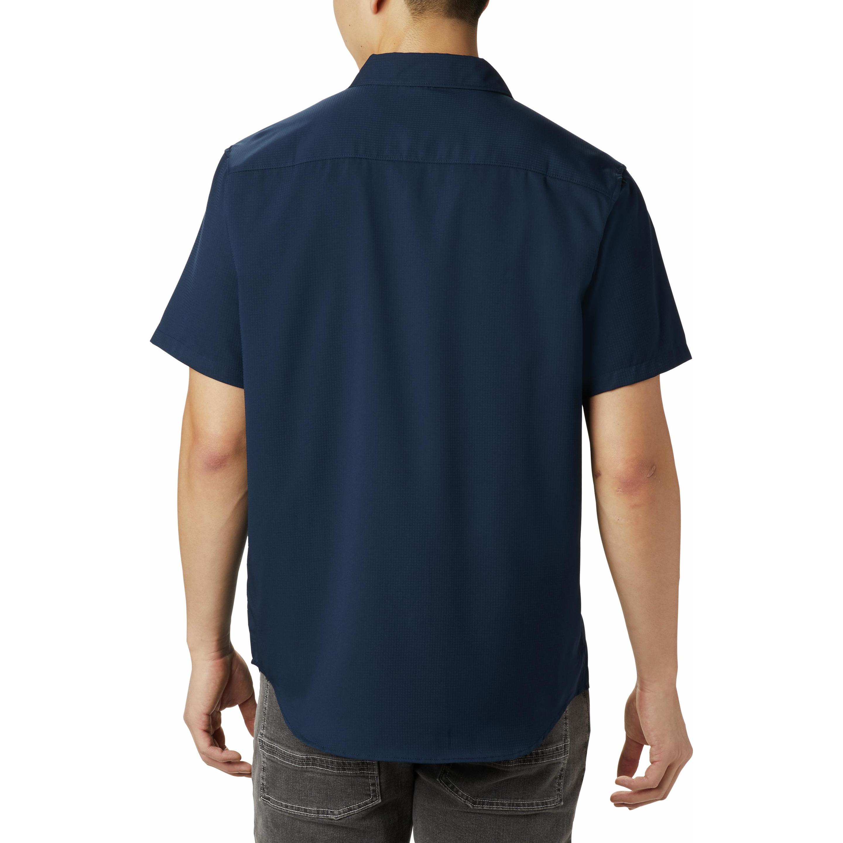 Thumbnail - Columbia, Herren, Hemd, Utilizer II Solid Kurzärmeliges Hemd für Herren, Blau, (L)