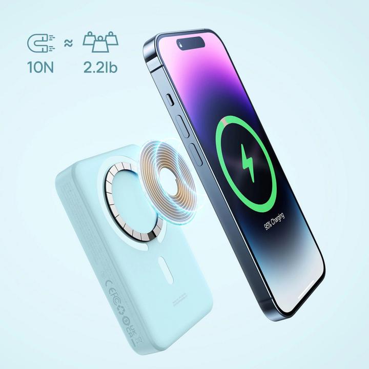 Immagine prodotto Baseus Magnetic Wireless Powerbank (10000 mAh, 30 W, 23.10 Wh)