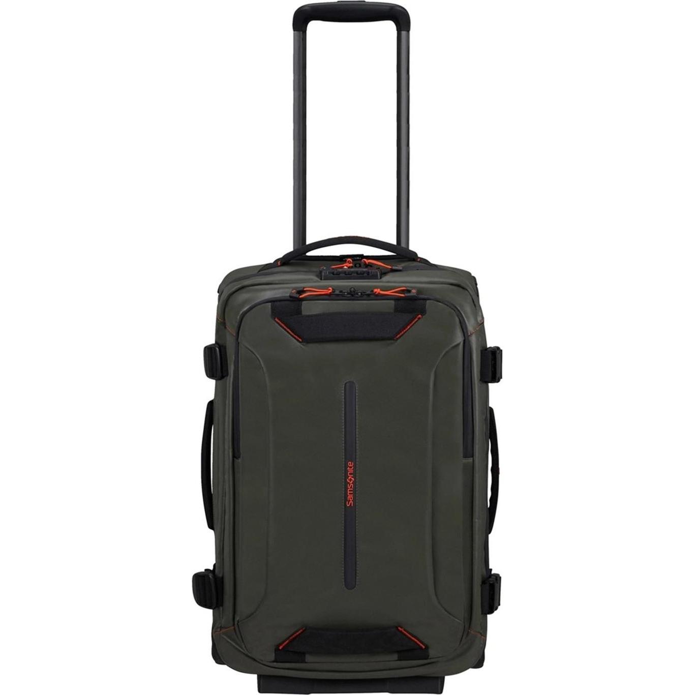 Samsonite, Valigia, reistas met wielen - Ecodiver Duffle/Wh 55/20 L 35Cm (Borsetta) Edera da arrampicata, Verde, (40 l)