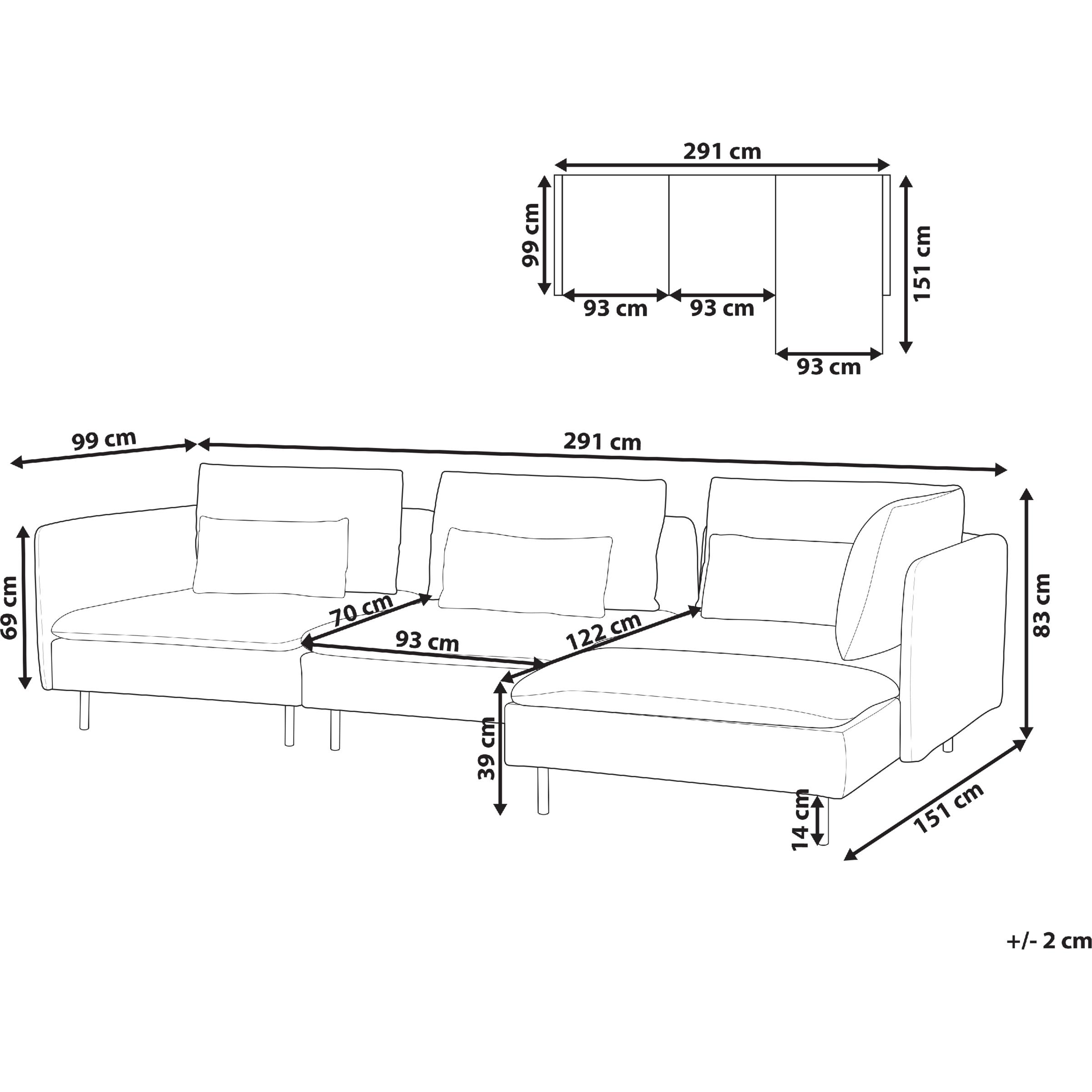 Thumbnail - Beliani, Sofa, Egeris (Modular Sofa)