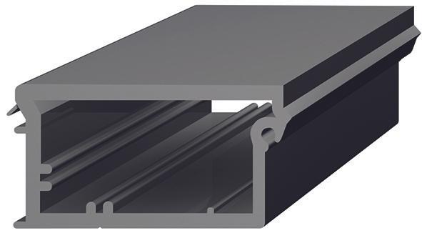 Produktbild Rehau Abschlussleisten (Griffprofil) RAUVOLET E 23 (1 Stk.)