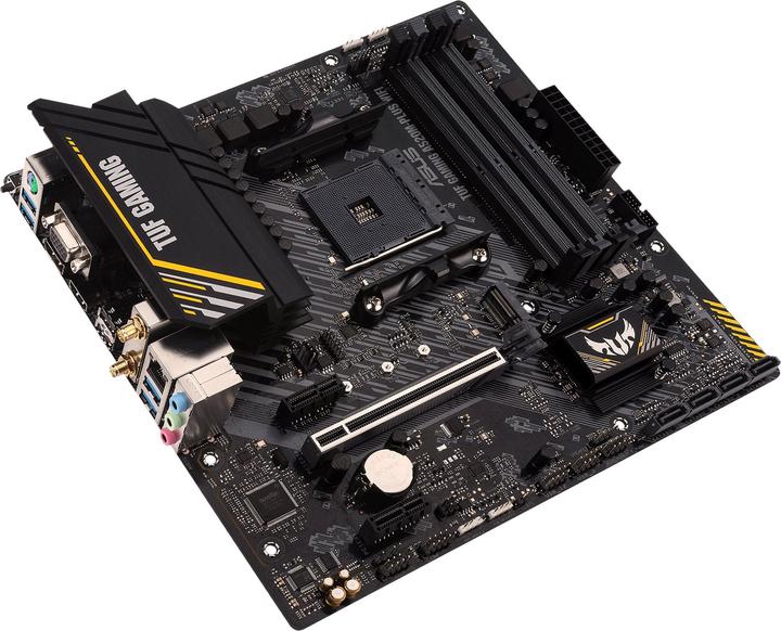 Productafbeelding ASUS TUF GAMING A520M-PLUS WIFI (AM4, AMD A520, mATX)