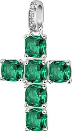 Actual product image Brosway Silver pendant with zircons Fancy Life Green FLG11