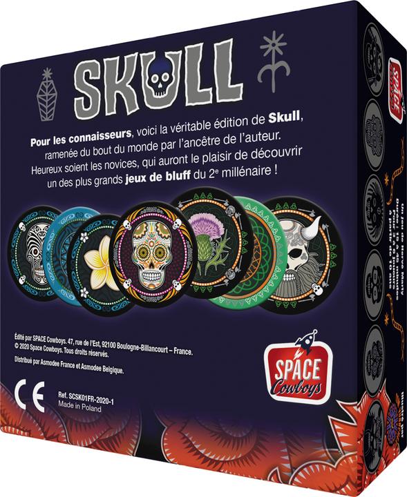 Produktbild Asmodée Skull Silver (Französisch, 3 - 6 Spieler)
